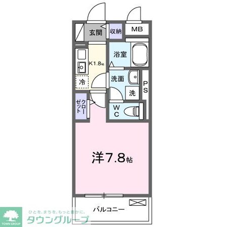 ブルーラグーンの物件間取画像